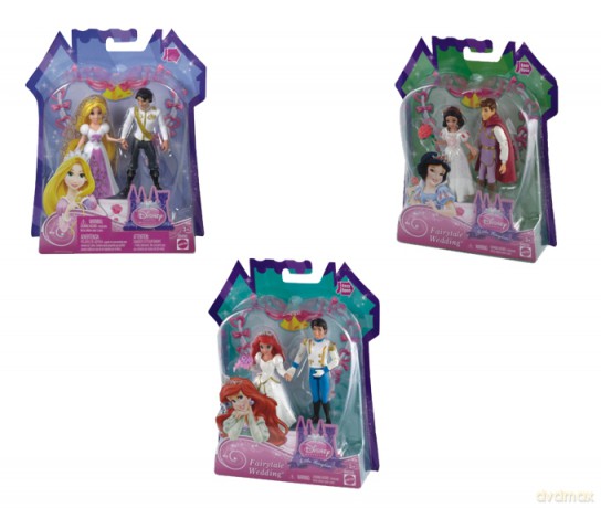 MATTEL Lalka Disney Princess Para ślubna Asortyment (BBD28) [ZABAWKA]