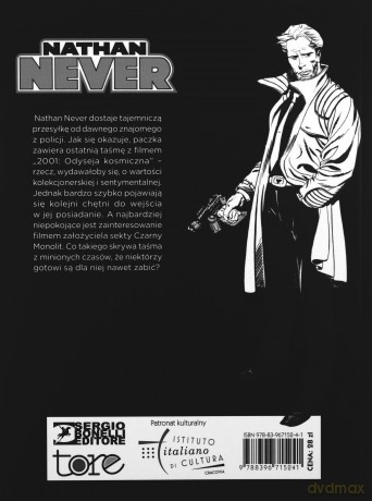 Nathan Never. Czarny monolit [KOMIKS]