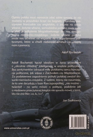 Niemcy Rosja i racja stanu Wybór pism 1926-1939 - Adolf Bocheński [KSIĄŻKA]