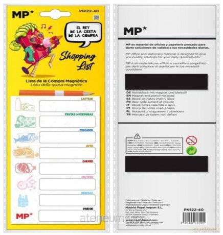 Notes magnetyczny na lodówkę z ołówkiem