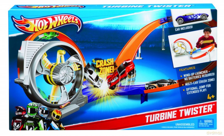 HOT WHEELS Moto Turbina tor 9285 [ZABAWKA]
