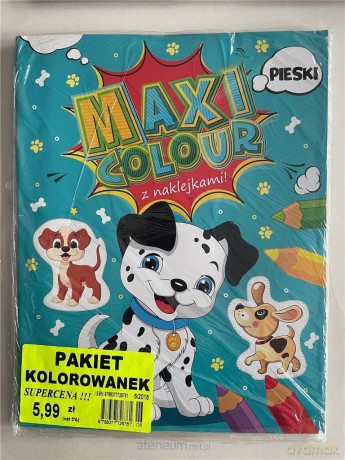Pakiet Kolorowanek Maxi Colour [KSIĄŻKA]