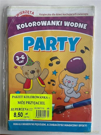 Pakiet Kolorowanki wodne + Mój Przyjaciel [KSIĄŻKA]