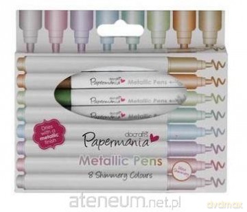 Pisaki metaliczne - Papermania 8 szt