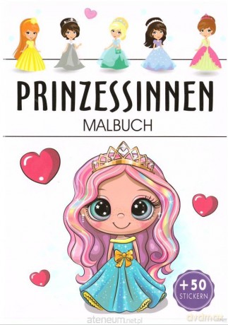 Prinzessinnen. Malbuch [KSIĄŻKA]