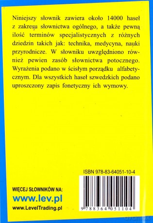 Słownik Polsko-Szwedzki / Szwedzko-Polski [KSIĄŻKA]   