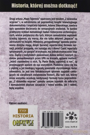 Mapa tajemnic Tom 2:  Z dziennika wypraw - Adam Sikorski [KSIĄŻKA]