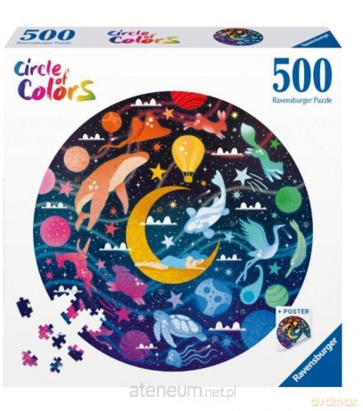 Puzzle 2D 500 Paleta kolorów. Marzenia [PUZZLE]