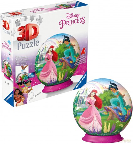 Puzzle 3D Kula: Księżniczki Disney'a [PUZZLE]