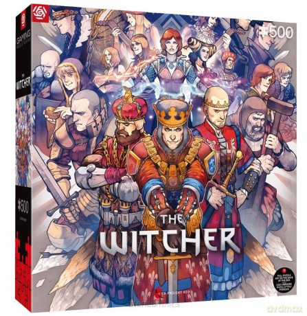 Puzzle 500 The Witcher Northern Realms [PUZZLE]