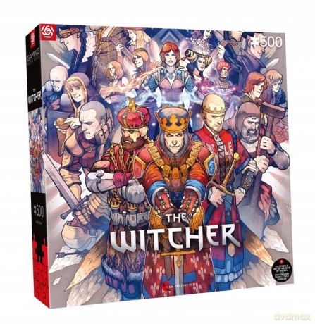 Puzzle 500 The Witcher Northern Realms [PUZZLE]