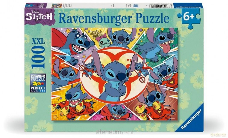 Puzzle dla dzieci 2D 100 Disney Stitch [PUZZLE]