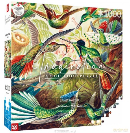 Puzzle Imagination 1000 Ernst Haeckel - Kolibry [PUZZLE]