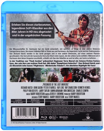 Prisoners of the Lost Universe (Więźniowie zaginionego wszechświata) [Blu-Ray]