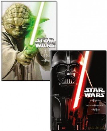 Gwiezdne Wojny: Mroczne widmo / Atak Klonów / Zemsta Sithów / Nowa Nadzieja / Imperium kontratakuje / Powrót Jedi (Star Wars) KOMPLET [6DVD]