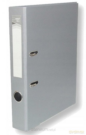 Segregator A4 z okuciem 5 cm szary
