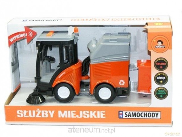 Służby miejskie sprzątanie ulic 1:16