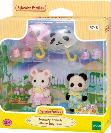 Specer z parasolkami Baby Trio [FIGURKA]