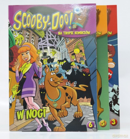 Scooby-Doo Na Tropie Komiksów Zestaw nr 2: cz. 3,5,6 [3xKSIĄŻKA]