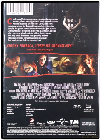 Klątwa laleczki Chucky [DVD]
