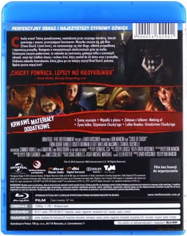 Klątwa laleczki Chucky [Blu-Ray]