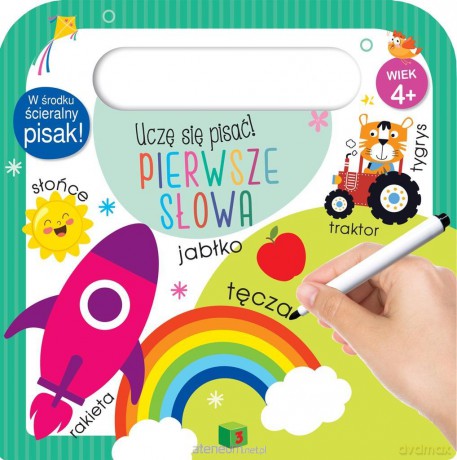 Uczę się pisać! Pierwsze słowa [KSIĄŻKA]