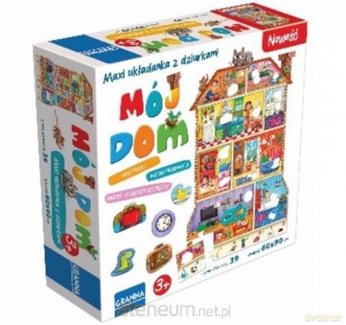 Układanka maxi Mój dom [GRA]