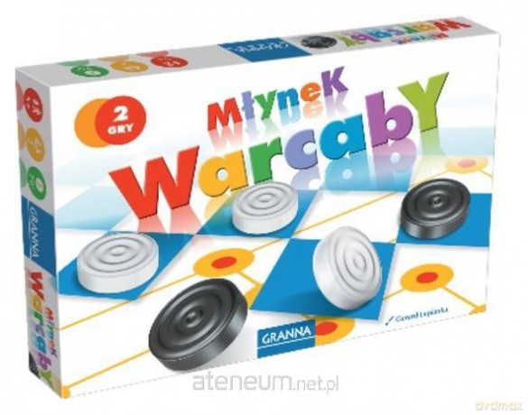 Warcaby/młynek [GRA PLANSZOWA]