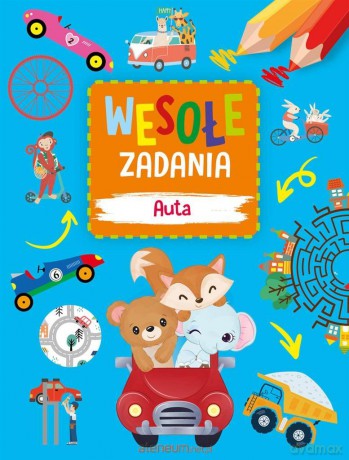 Wesołe zadania. Auta - Monika Kalinowska [KSIĄŻKA]