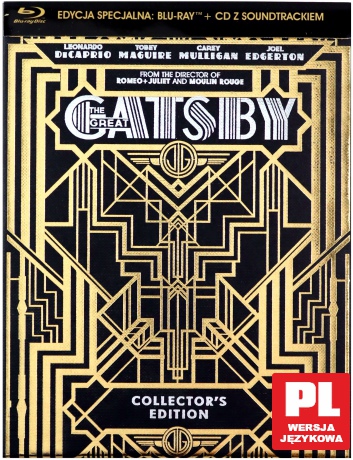 Wielki Gatsby (Edycja kolekcjonerska) [Blu-Ray]+[CD] 