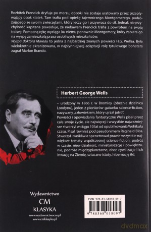 Wyspa doktora Moreau - Herbert George Wells [KSIĄŻKA]