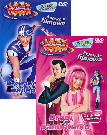 Lazy Town Kolekcja Filmowa Zestaw 2/2010: Drogi Pamiętniku/Wszystkiego Najlepszego [2DVD]+[2xCZASOPISMO]