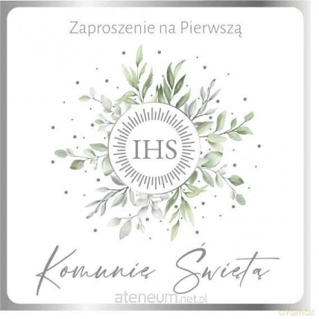 Zaproszenie Komunia (10 szt)