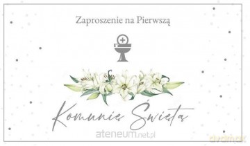 Zaproszenie Komunia (10 szt)