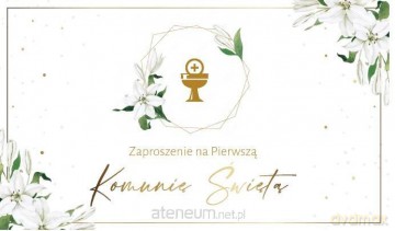 Zaproszenie Komunia (10 szt)