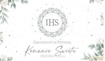 Zaproszenie Komunia (10 szt)