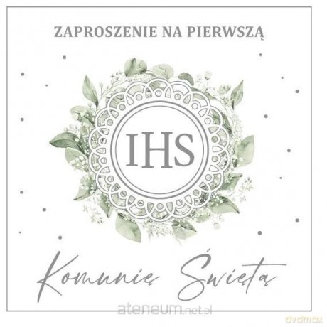 Zaproszenie Komunia (10 szt)