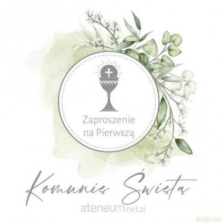 Zaproszenie Komunia (10 szt)