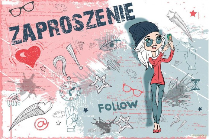 Zaproszenie Urodziny (10 szt)