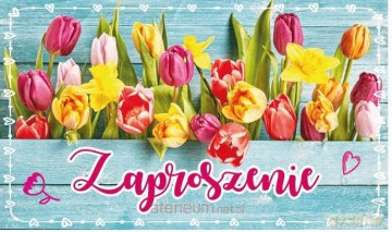Zaproszenie Urodziny (10 szt)