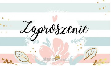 Zaproszenie Urodziny (10 szt)