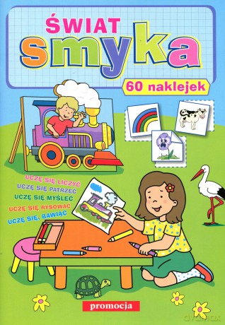 Naklejki. Świat smyka [KSIĄŻKA]