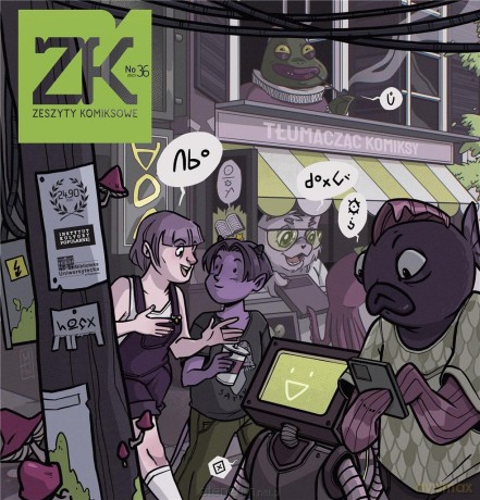Zeszyty Komiksowe 36 Tłumacząc komiksy [KSIĄŻKA]
