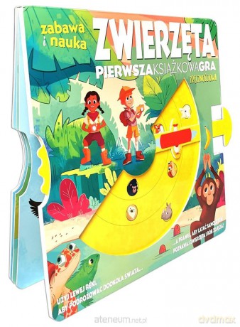 Zwierzęta. Pierwsza książkowa gra zręcznościowa - Paolo Mancini, Luca de Leone [KSIĄŻKA]