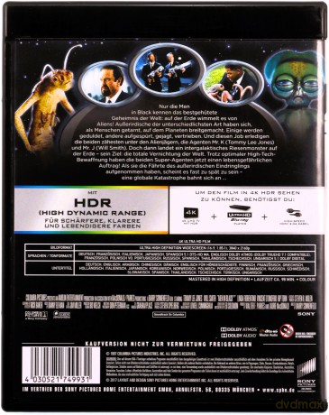 Faceci w czerni [Blu-Ray 4K]+[Blu-Ray]