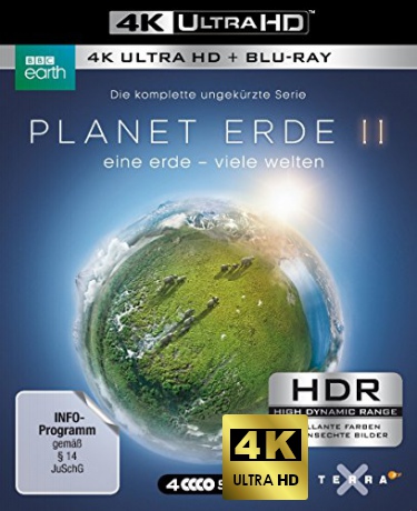 Planet Earth II (Planeta Ziemia II) [2xBlu-Ray 4K]+[2xBlu-Ray]