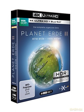 Planet Earth II (Planeta Ziemia II) [2xBlu-Ray 4K]+[2xBlu-Ray]