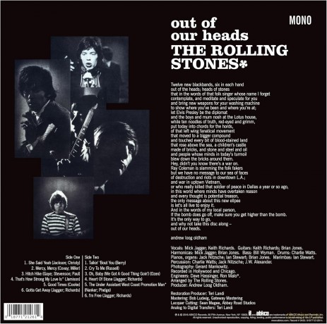 The Rolling Stones: Out Of Our Heads [Winyl]