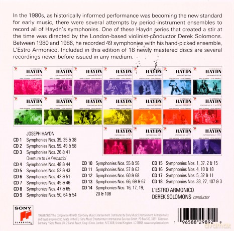Derek Solomons: Derek Solomons - Haydn Symphonies [18CD]