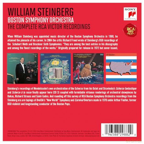 William Steinberg: William Steinberg - Boston Symphony Orchestra - The Complete RCA Victor Recordings [4CD]